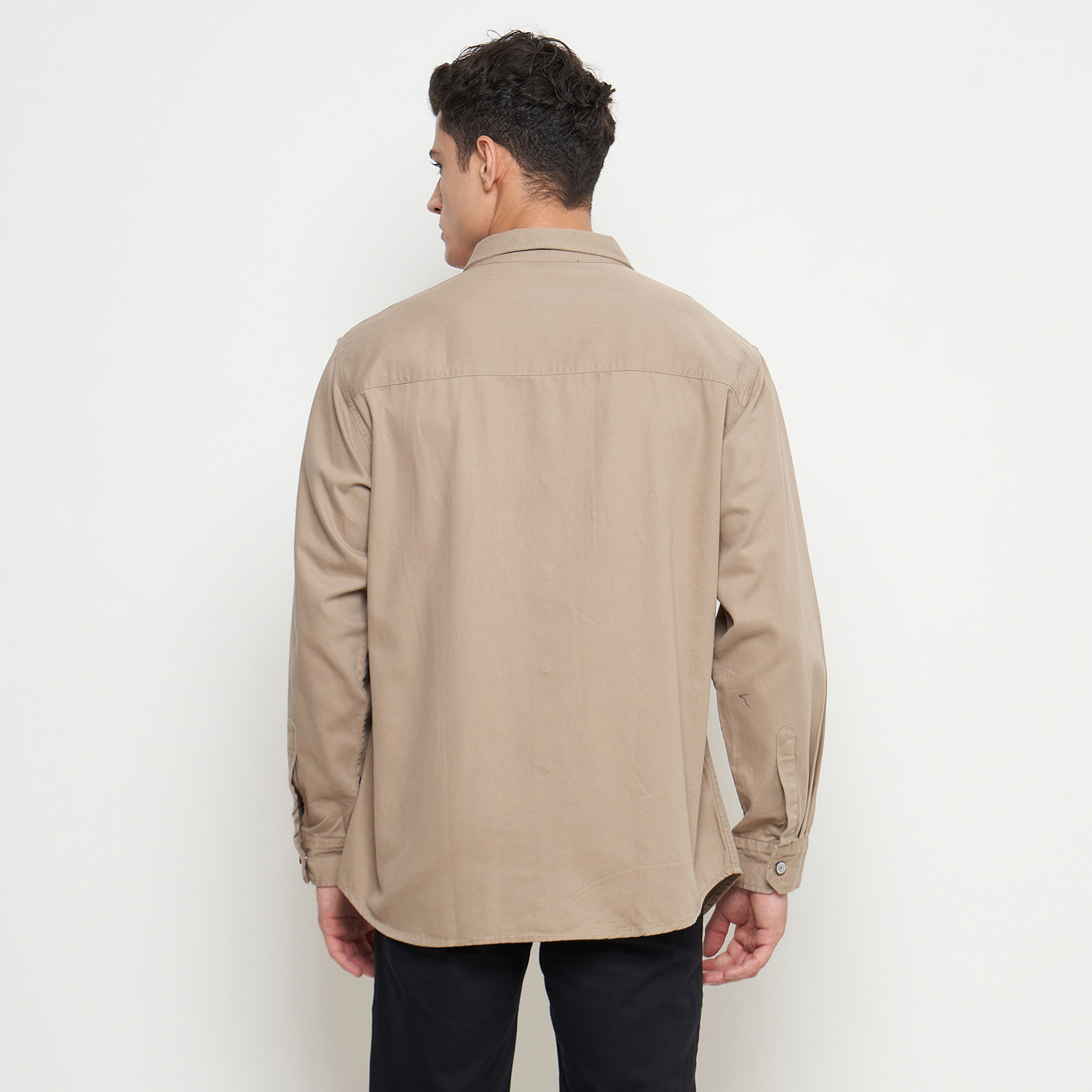 GABRIELLE Kemeja Lengan Panjang Pria Oversize BAAG483E0324