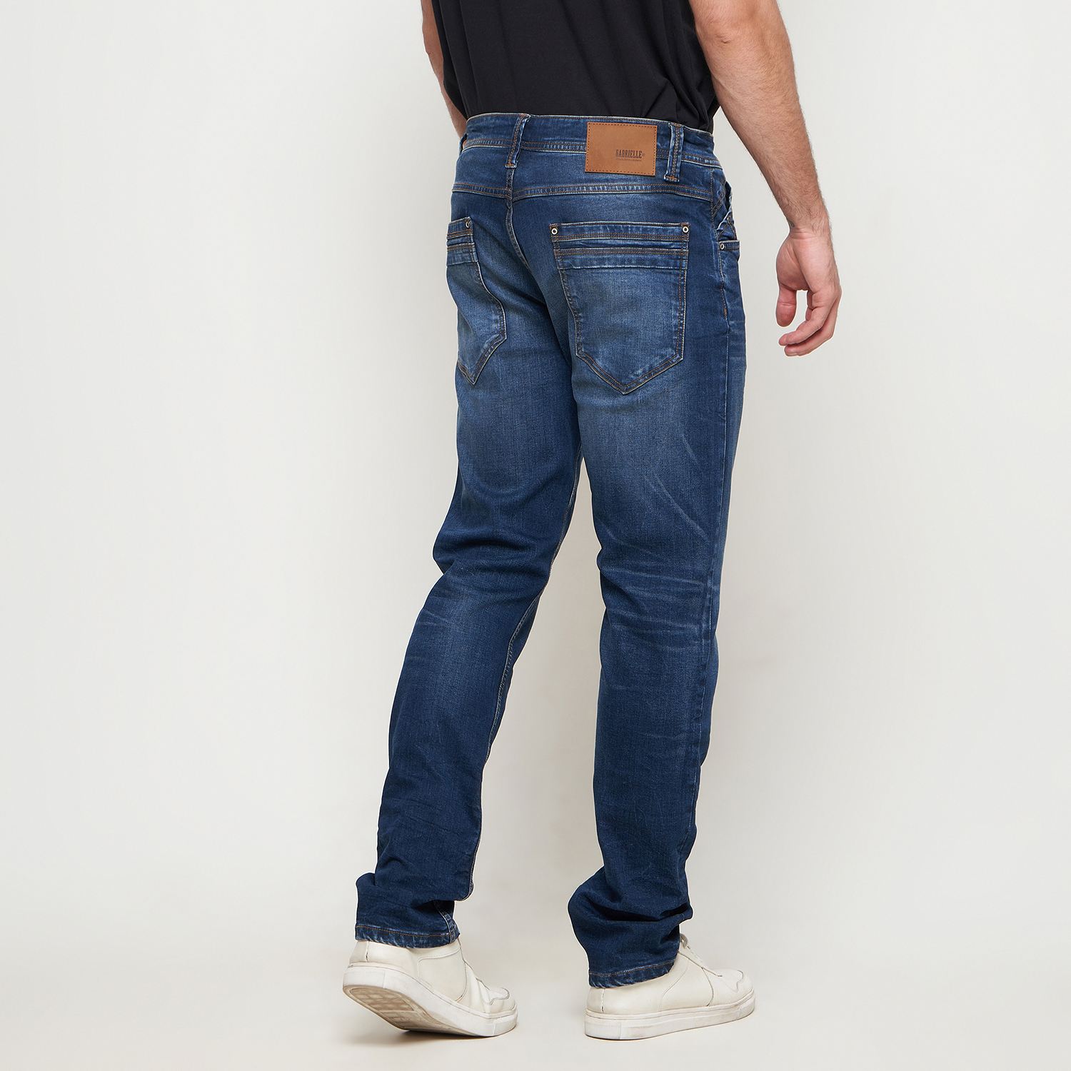 GABRIELLE Celana Panjang Denim Pria Slim Fit Stretch BBRD107X1223