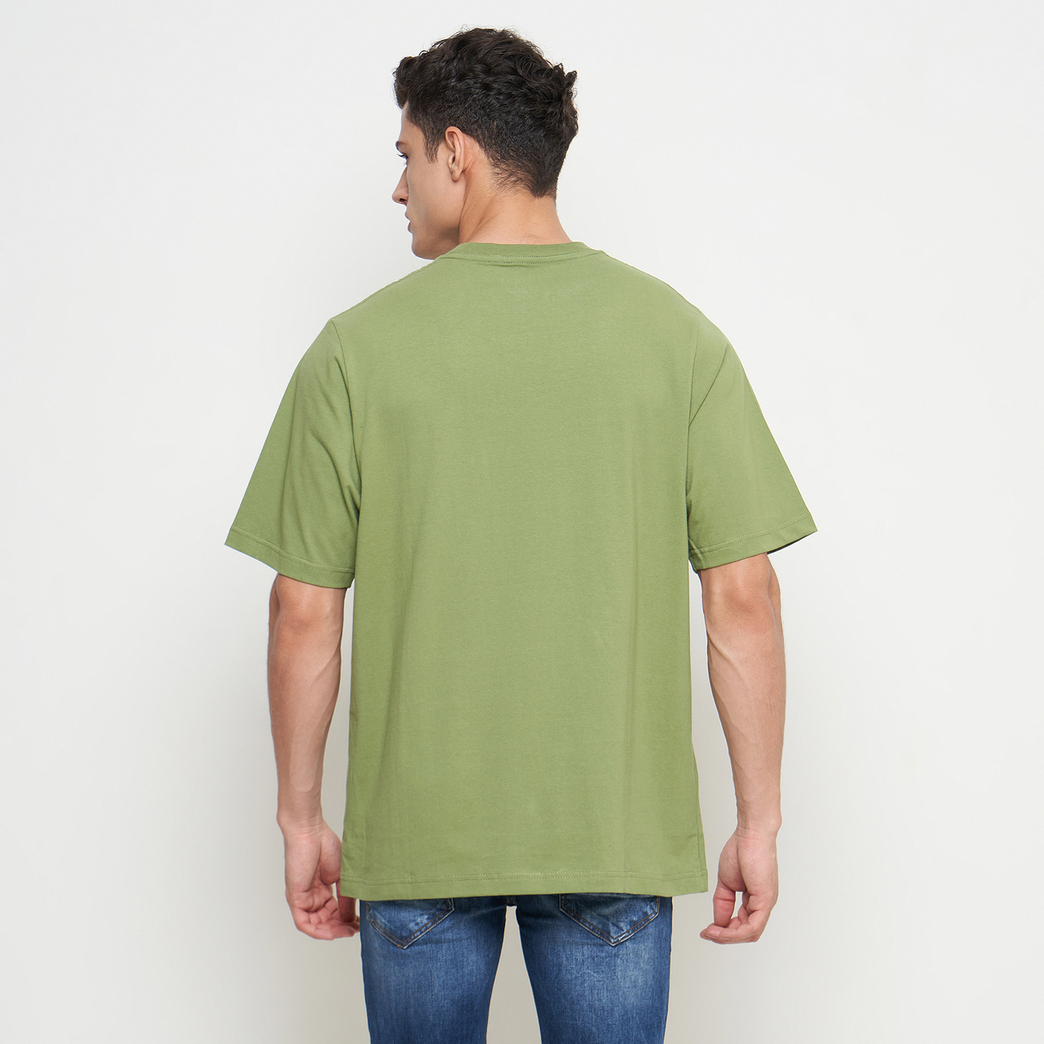 GABRIELLE Kaos Pria Lengan Pendek Oversize BBHG358J0424