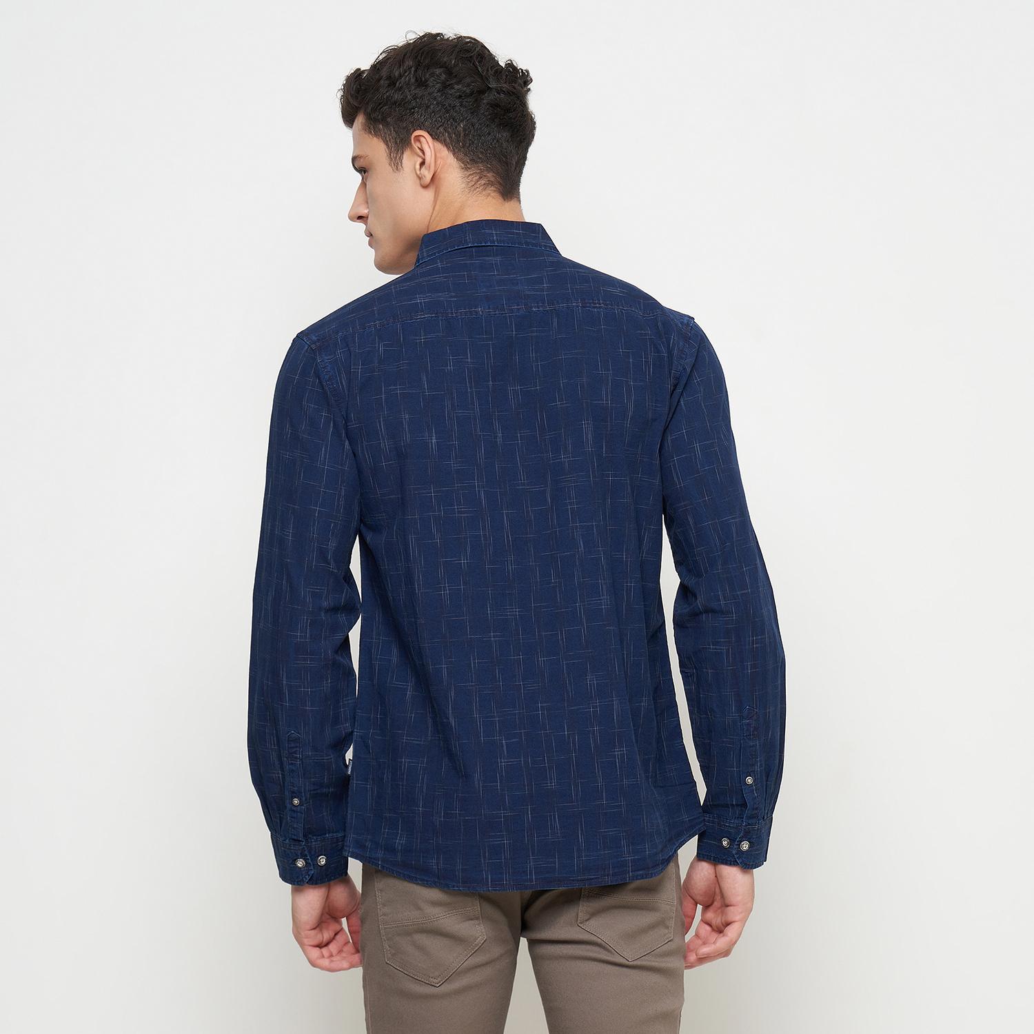 GABRIELLE Kemeja Pria Lengan Panjang Slim Fit BBAD341M0923