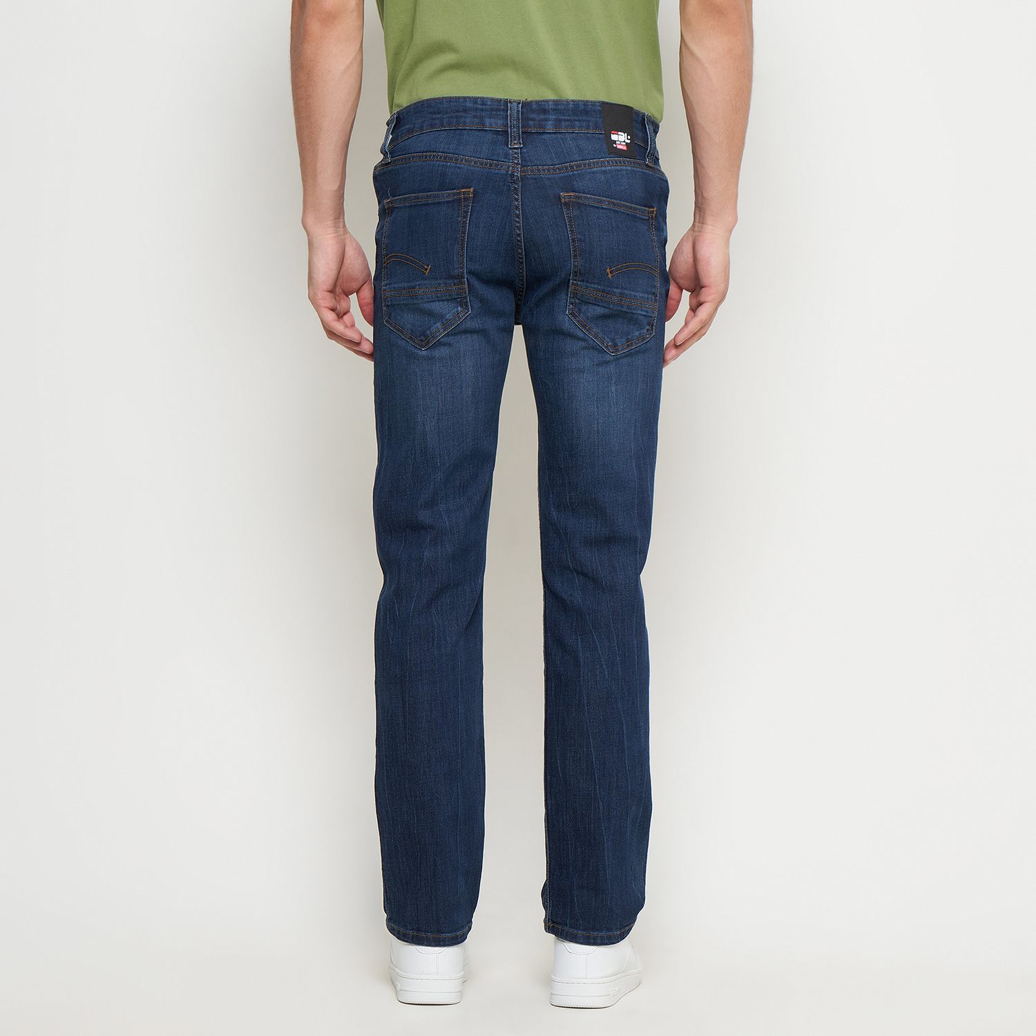 GBL Celana Panjang Denim Pria Slim Fit EBRD173X0324