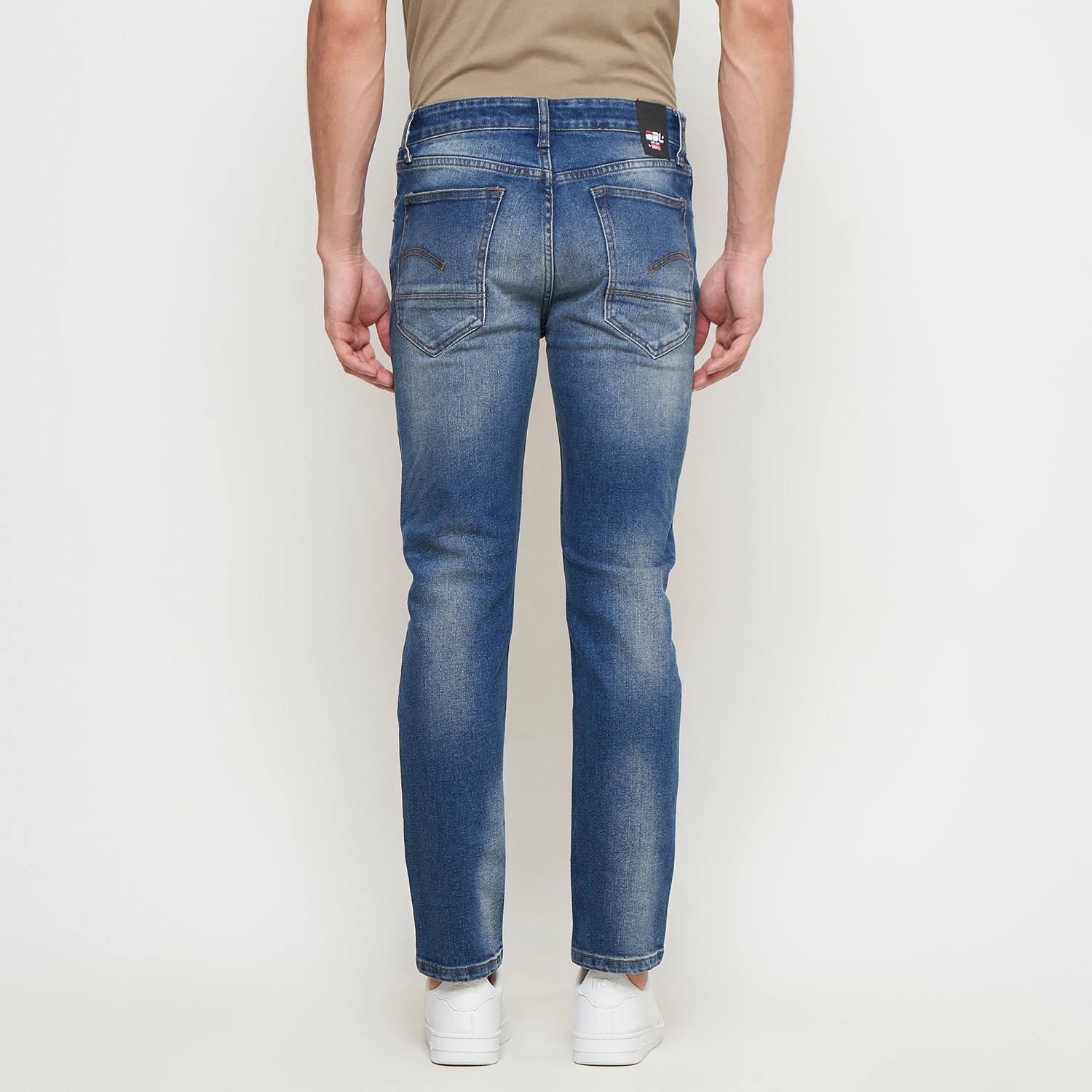 GBL Celana Panjang Denim Pria Slim Fit EBRD133T0124