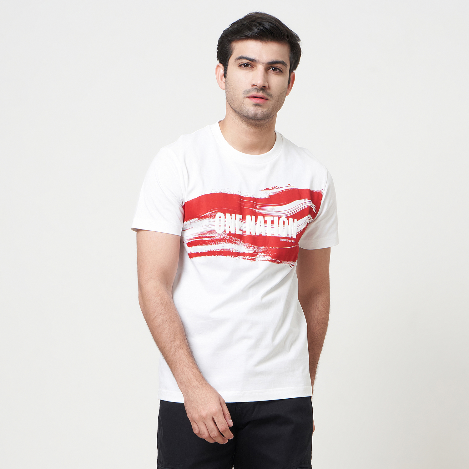 GABRIELLE KAOS PRIA LENGAN PENDEK REGULAR FIT BBHC383K0724