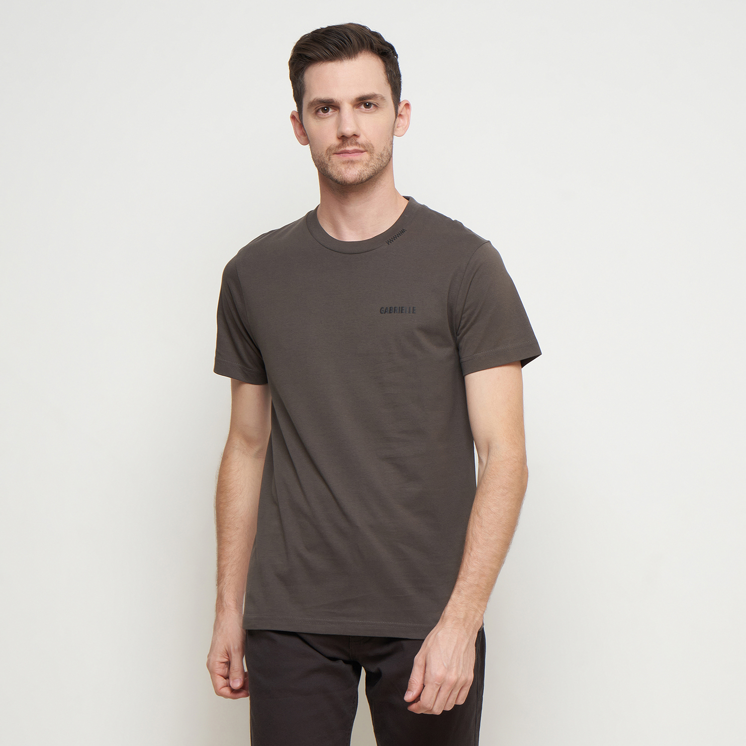 GABRIELLE KAOS PRIA LENGAN PENDEK REGULAR FIT BAHC357H0424