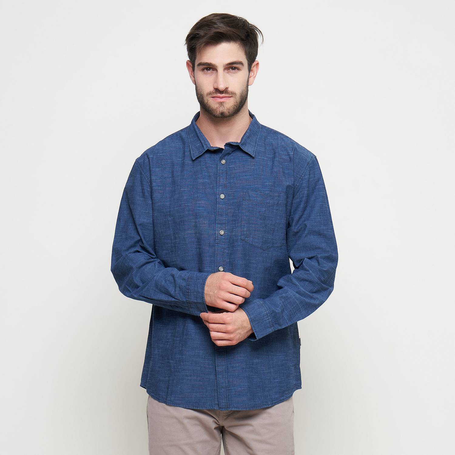 GABRIELLE KEMEJA PRIA LENGAN PANJAGN REGULAR FIT BBAC384C1223