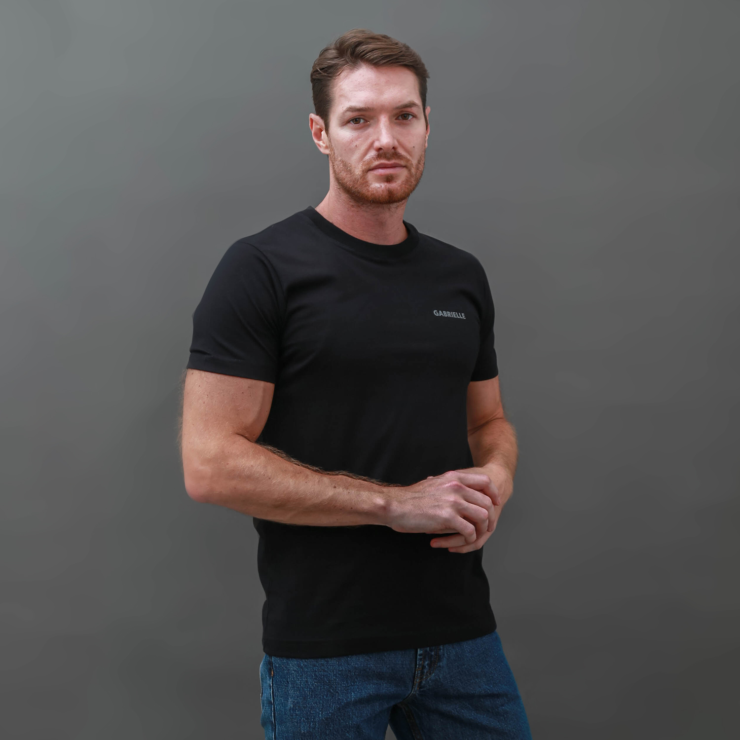 GABRIELLE KAOS PRIA LENGAN PENDEK REGULAR FIT BBHC389A1124