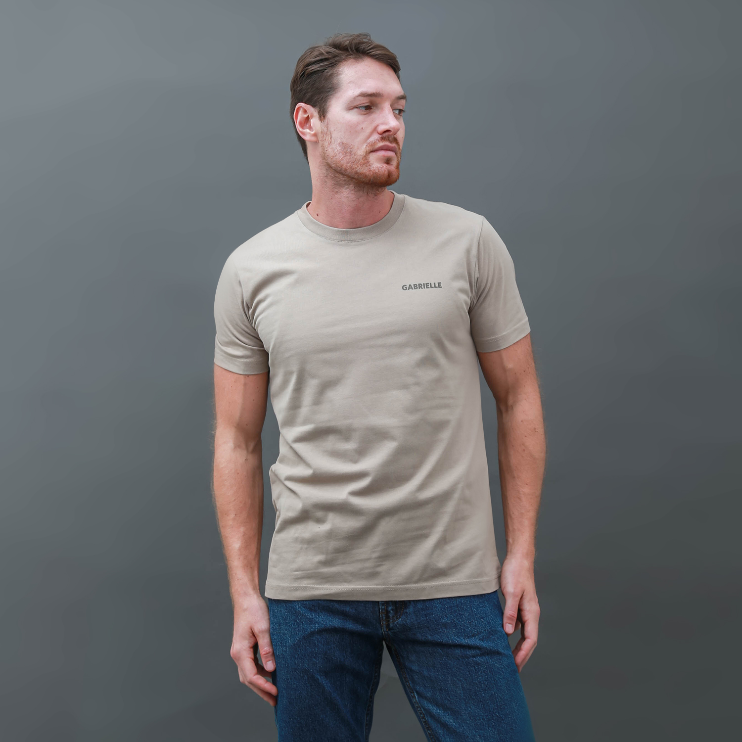 GABRIELLE KAOS PRIA LENGAN PENDEK REGULAR FIT BBHC389E1124